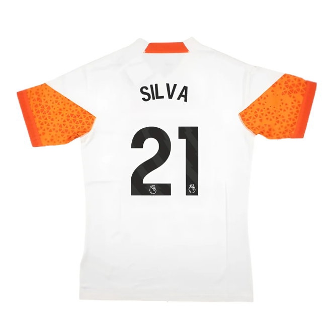 2023-2024 Man City Training Jersey Pro (Marble) (SILVA 21) — Buy Now