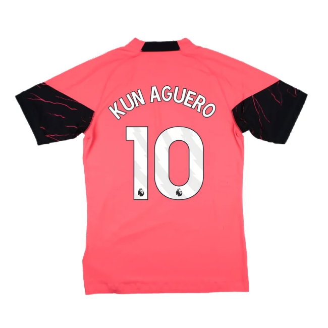 2023-2024 Man City Training Jersey Pro (Sunset Glow) (KUN AGUERO 10) — Buy Now