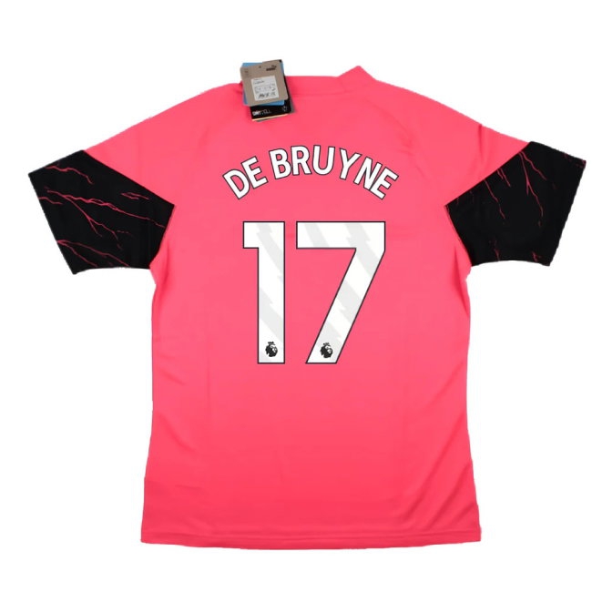 2023-2024 Man City Training Jersey (Sunset Glow) (DE BRUYNE 17) — Shop Online