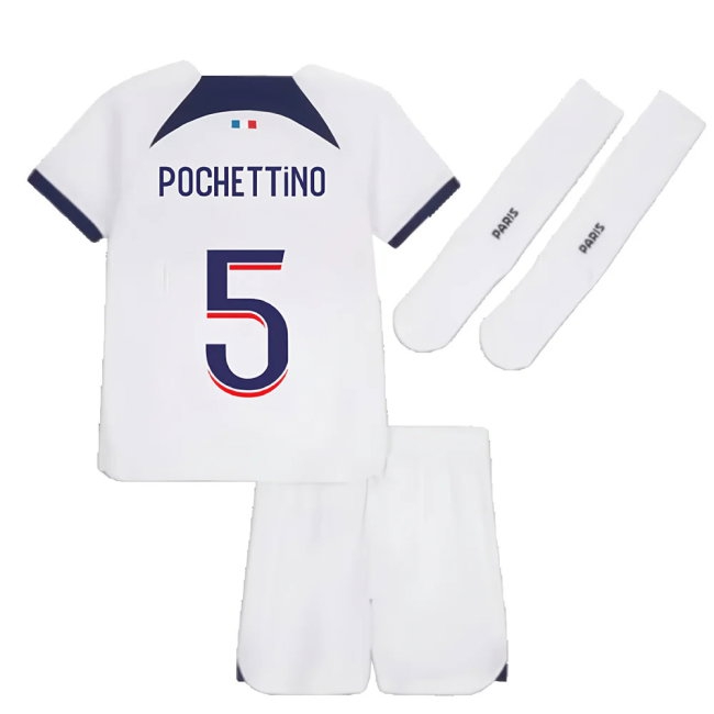2023-2024 PSG Away Little Boys Mini Kit (Pochettino 5) — Shop Now
