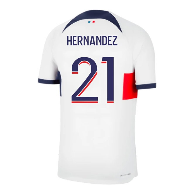 2023-2024 PSG Away Shirt (Hernandez 21) — Shop Online
