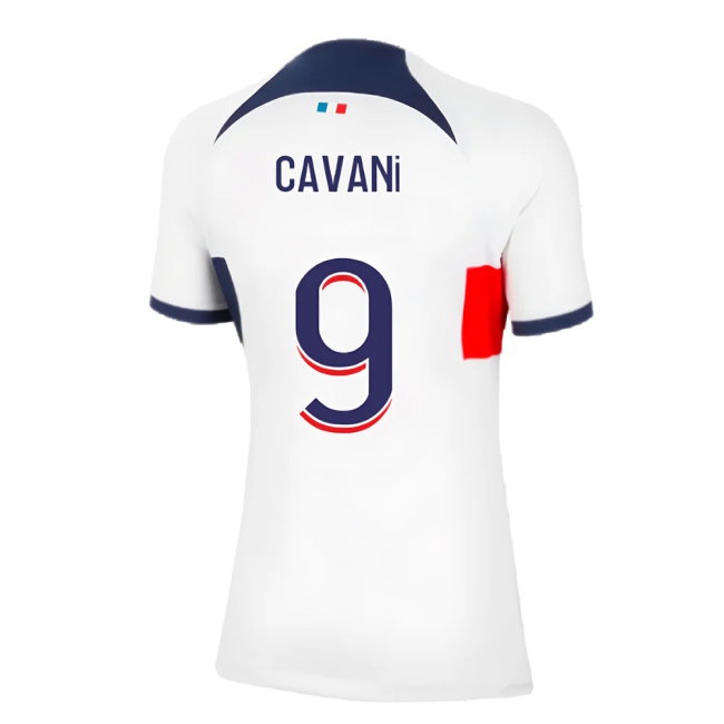 2023-2024 PSG Away Shirt (Womens) (Cavani 9) — Shop Now