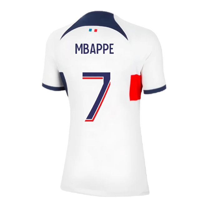 2023-2024 PSG Away Shirt (Womens) (Mbappe 7) — Shop Online