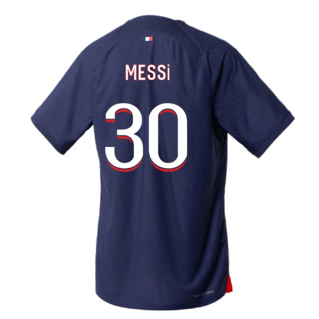 2023-2024 PSG Home Match Player Version Shirt (Messi 30) — Buy Now
