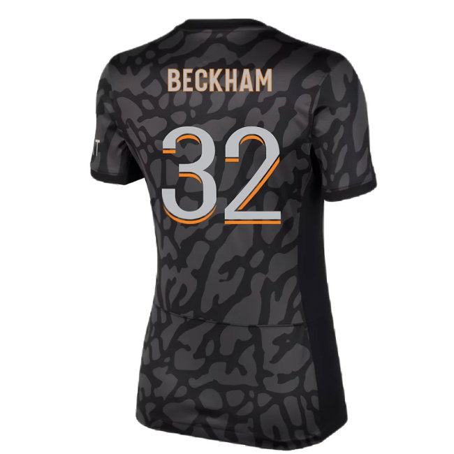 2023-2024 PSG Third Shirt (Womens) (Beckham 32) — Buy Now