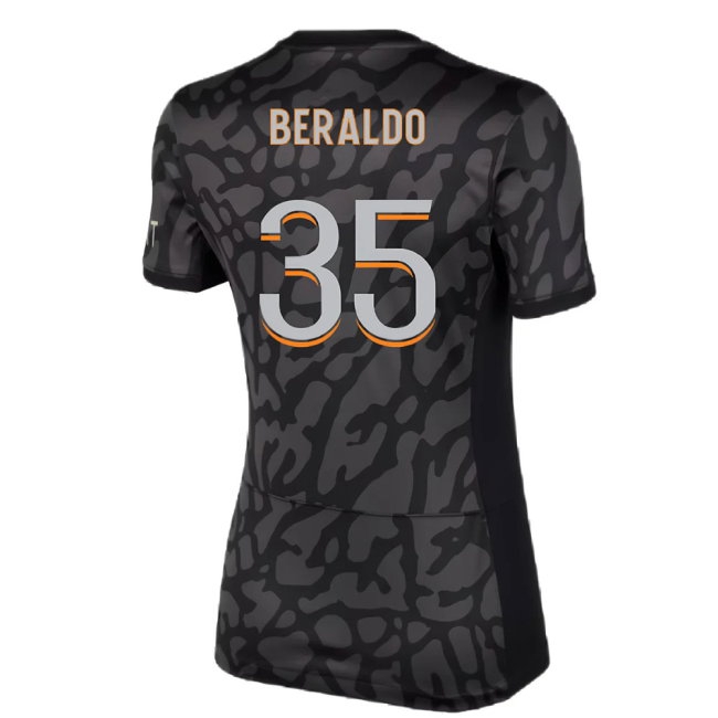2023-2024 PSG Third Shirt (Womens) (Beraldo 35) — Buy Now