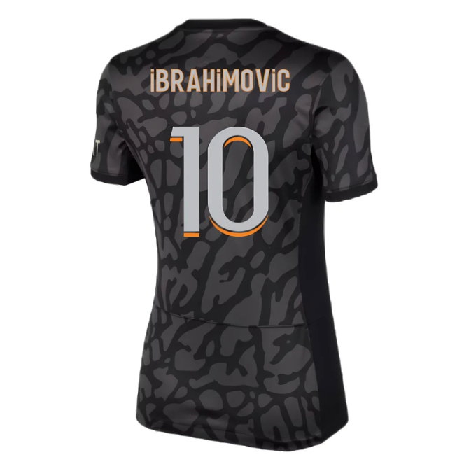 2023-2024 PSG Third Shirt (Womens) (Ibrahimovic 10) — Buy Now