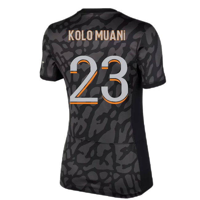 2023-2024 PSG Third Shirt (Womens) (Kolo Muani 23) — Buy Online
