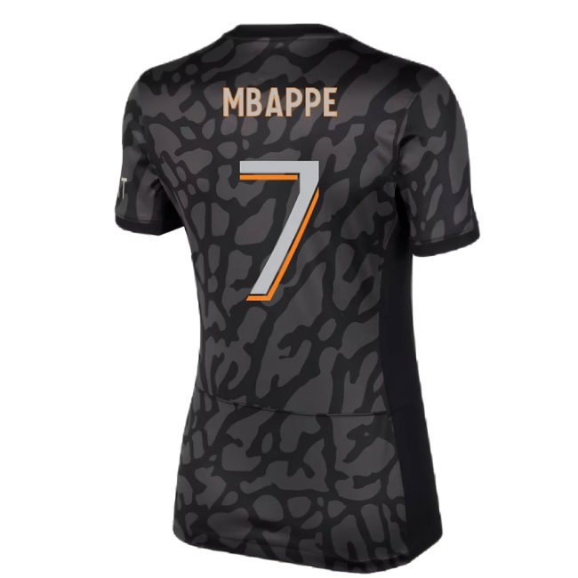 2023-2024 PSG Third Shirt (Womens) (Mbappe 7) — Shop Online