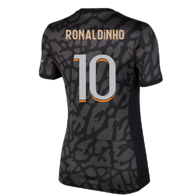2023-2024 PSG Third Shirt (Womens) (Ronaldinho 10) — Shop Now