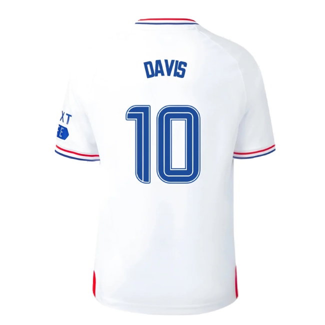 2023-2024 Rangers Away Shirt (Kids) (Davis 10) — Buy Now