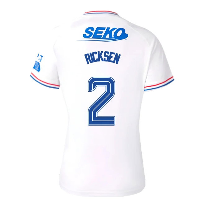 2023-2024 Rangers Away Shirt (Ladies) (Ricksen 2) — Buy Online
