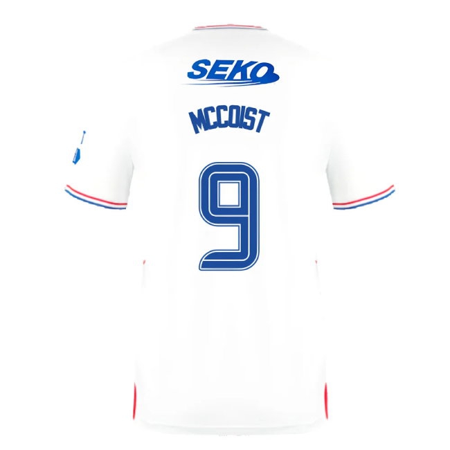 2023-2024 Rangers Away Shirt (McCoist 9) — Buy Now