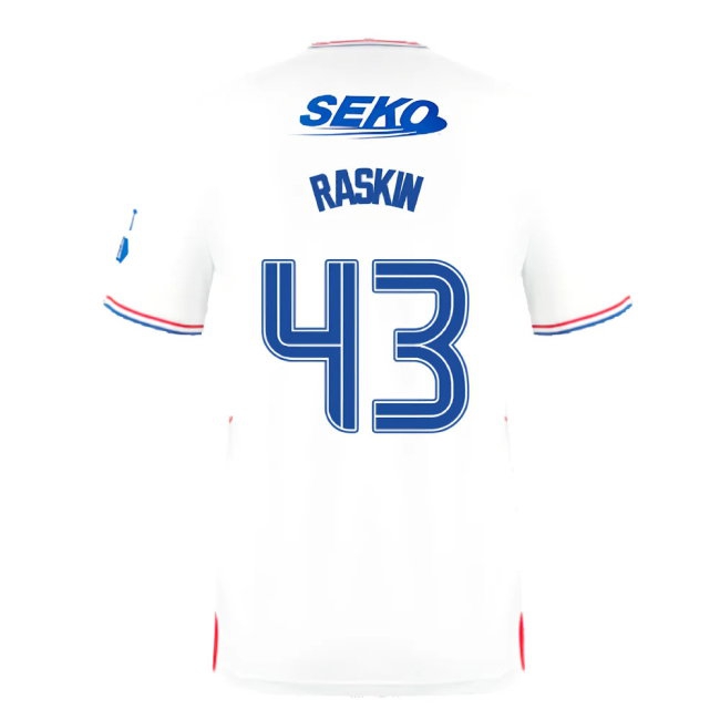 2023-2024 Rangers Away Shirt (Raskin 43) — Buy Online