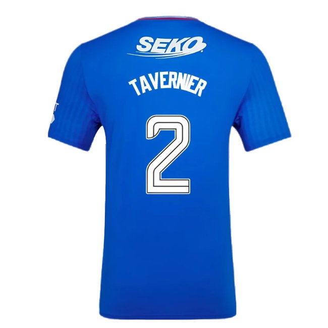 2023-2024 Rangers Pro Player Version Home Shirt (Tavernier 2) — Buy Online