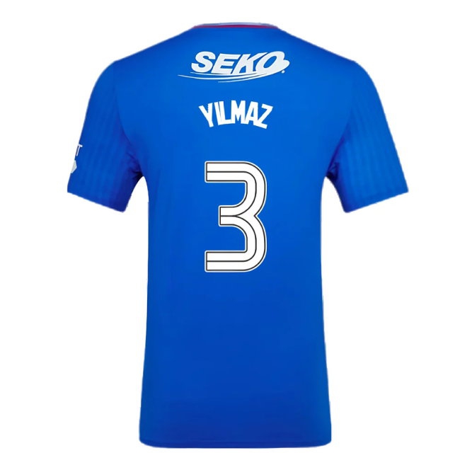 2023-2024 Rangers Pro Player Version Home Shirt (Yilmaz 3) — Buy Now