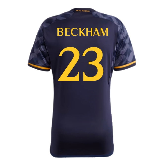2023-2024 Real Madrid Away Shirt (Beckham 23) — Buy Now