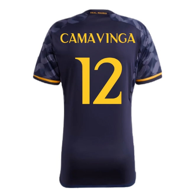 2023-2024 Real Madrid Away Shirt (Camavinga 12) — Buy Now