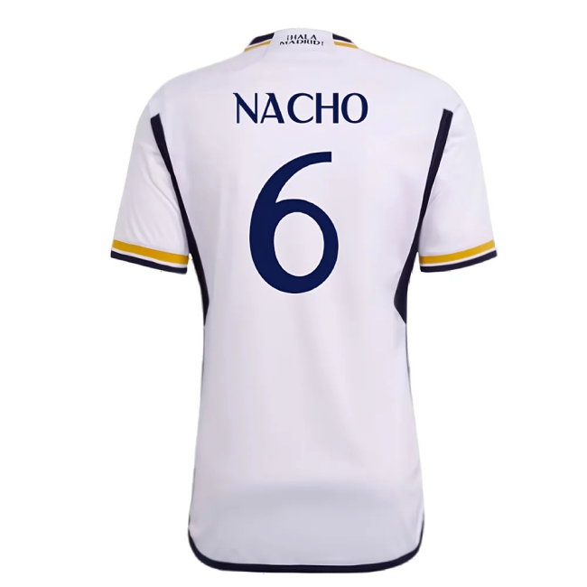 2023-2024 Real Madrid Home Shirt (Nacho 6) — Shop Online