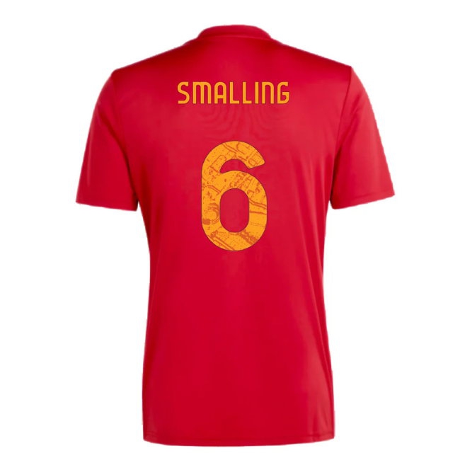 2023-2024 Roma Icon Pre-Match Shirt (Red) (SMALLING 6) — Buy Now