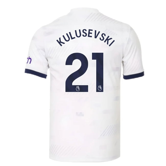 2023-2024 Tottenham Hotspur Home Shirt (Kulusevski 21) — Shop Online