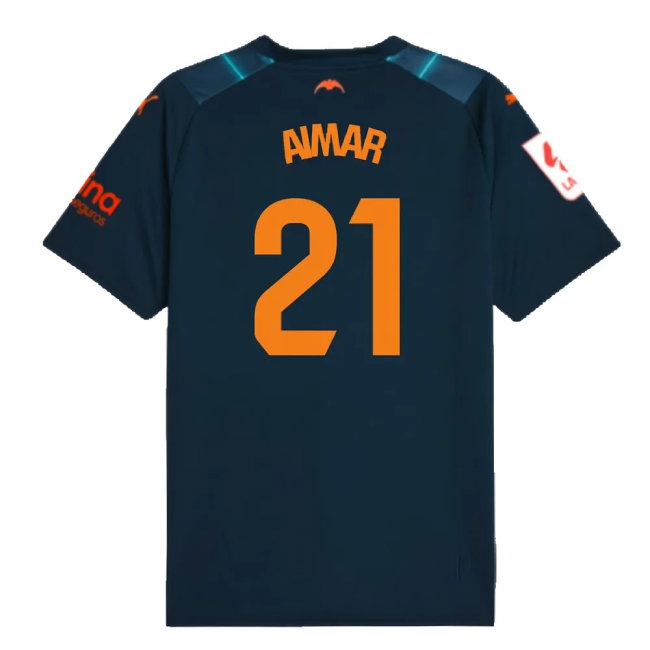 2023-2024 Valencia Away Shirt (AIMAR 21) — Shop Now