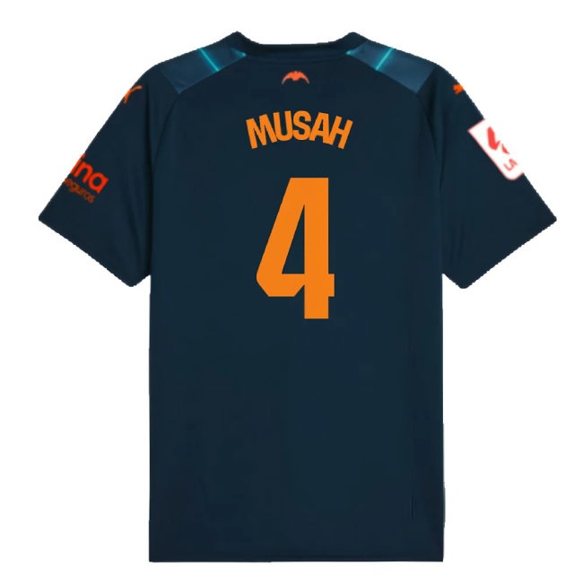 2023-2024 Valencia Away Shirt (MUSAH 4) — Buy Now