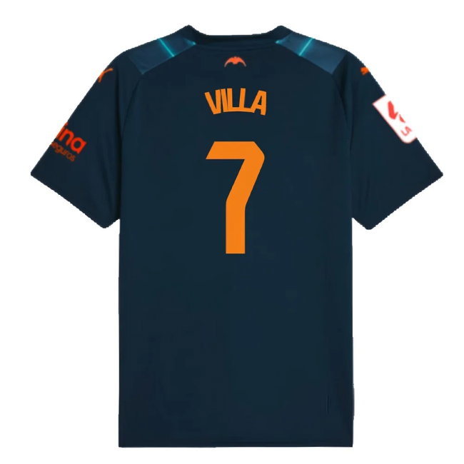2023-2024 Valencia Away Shirt (VILLA 7) — Shop Now