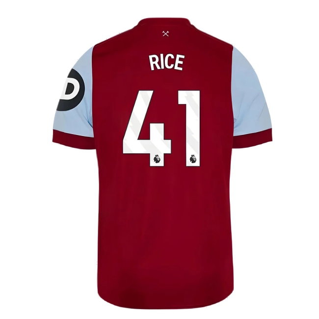2023-2024 West Ham Home Shirt (Kids) (RICE 41) — Buy Now