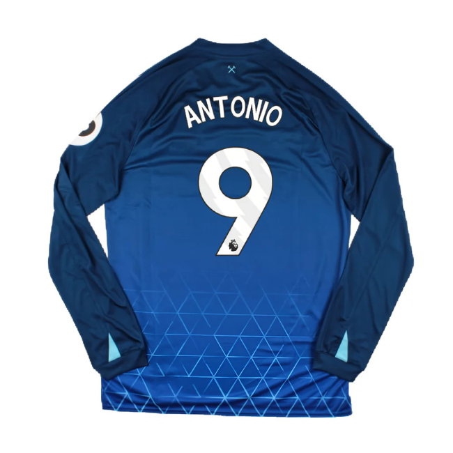 2023-2024 West Ham Long Sleeve Third Shirt (ANTONIO 9) — Shop Online