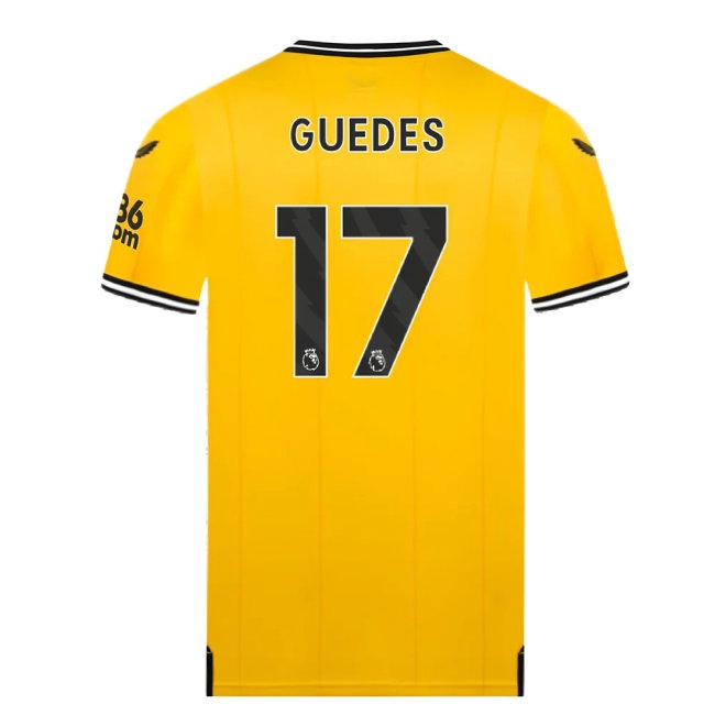 2023-2024 Wolves Home Shirt (GUEDES 17) — Buy Now