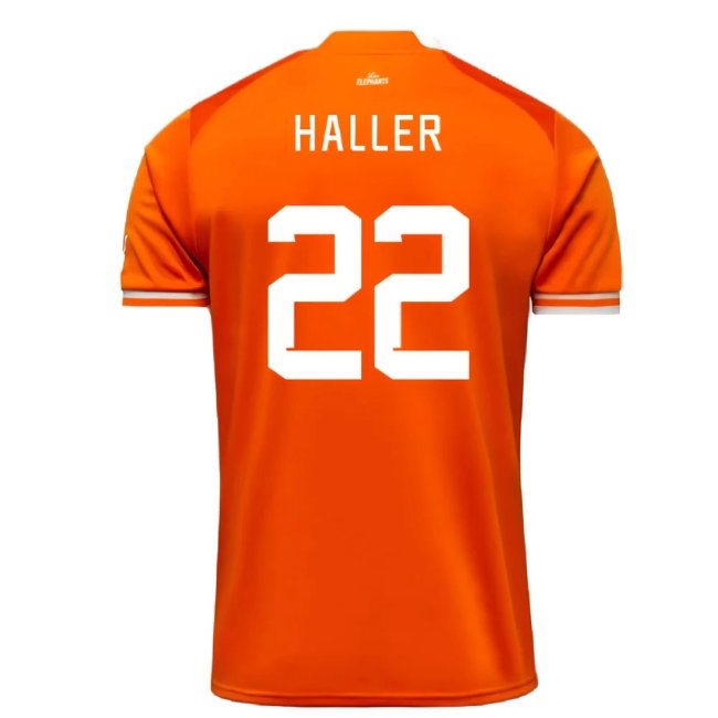 2023 Ivory Coast Home AFCON Winner Shirt (Haller 22) — Buy Now