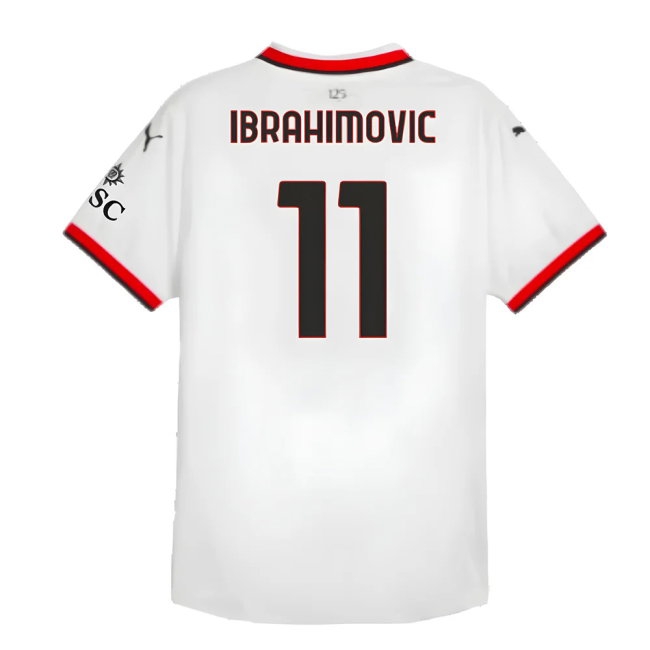 2024-2025 AC Milan Away Player Version Shirt (Ibrahimovic 11) — Shop Online