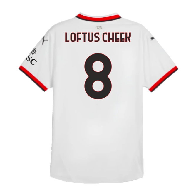 2024-2025 AC Milan Away Player Version Shirt (Loftus Cheek 8) — Buy Online