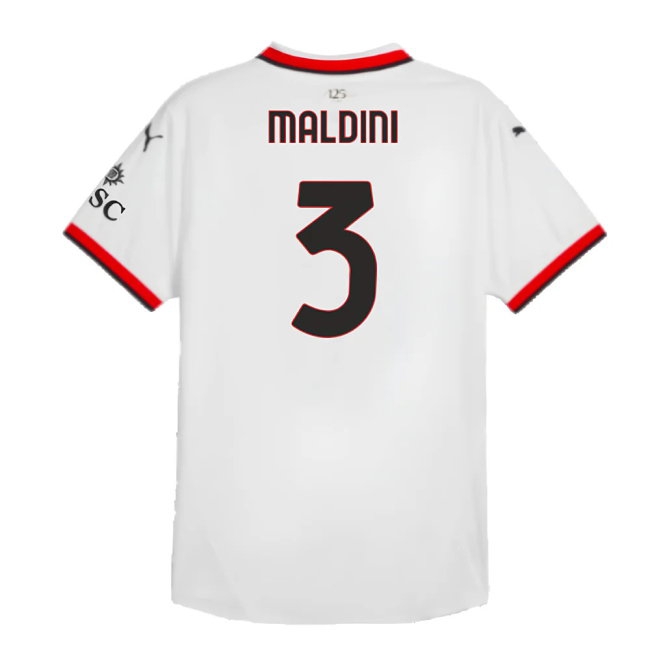 2024-2025 AC Milan Away Player Version Shirt (Maldini 3) — Buy Now