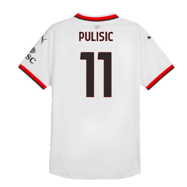 2024-2025 AC Milan Away Player Version Shirt (Pulisic 11) — Shop Now