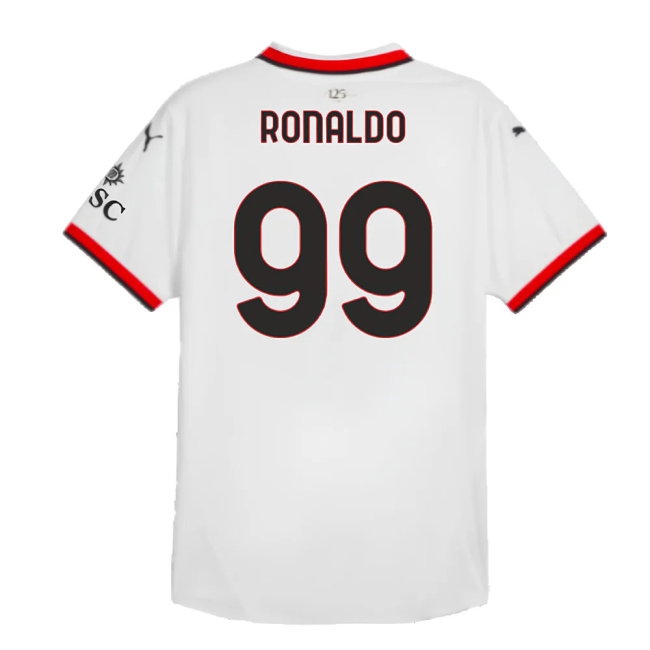 2024-2025 AC Milan Away Player Version Shirt (Ronaldo 99) — Shop Online