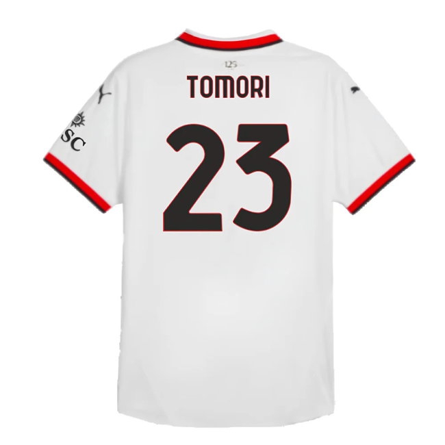 2024-2025 AC Milan Away Player Version Shirt (Tomori 23) — Buy Now