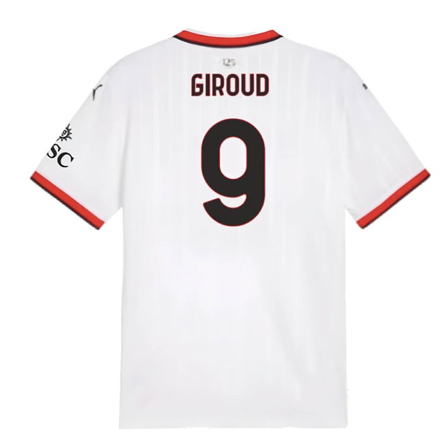 2024-2025 AC Milan Away Shirt (Giroud 9) — Buy Now