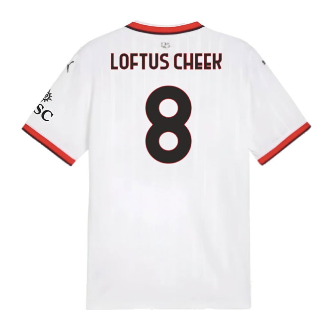 2024-2025 AC Milan Away Shirt (Loftus Cheek 8) — Buy Online