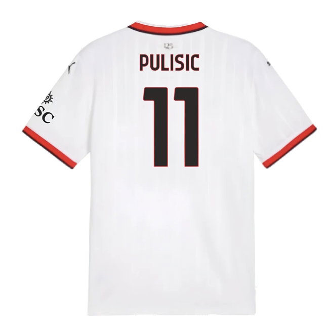 2024-2025 AC Milan Away Shirt (Pulisic 11) — Shop Online