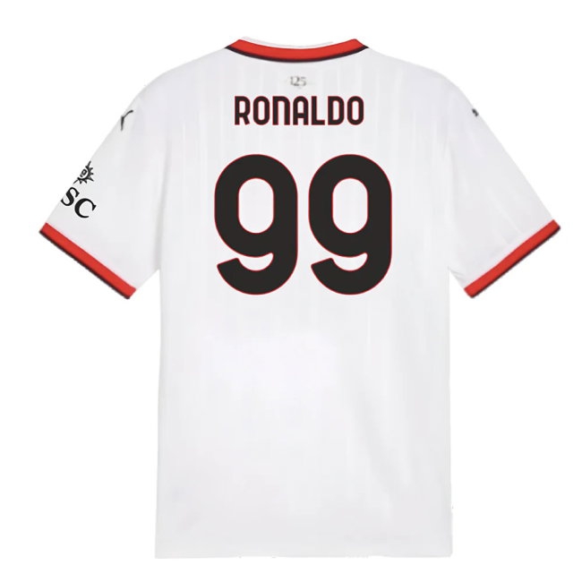 2024-2025 AC Milan Away Shirt (Ronaldo 99) — Buy Online