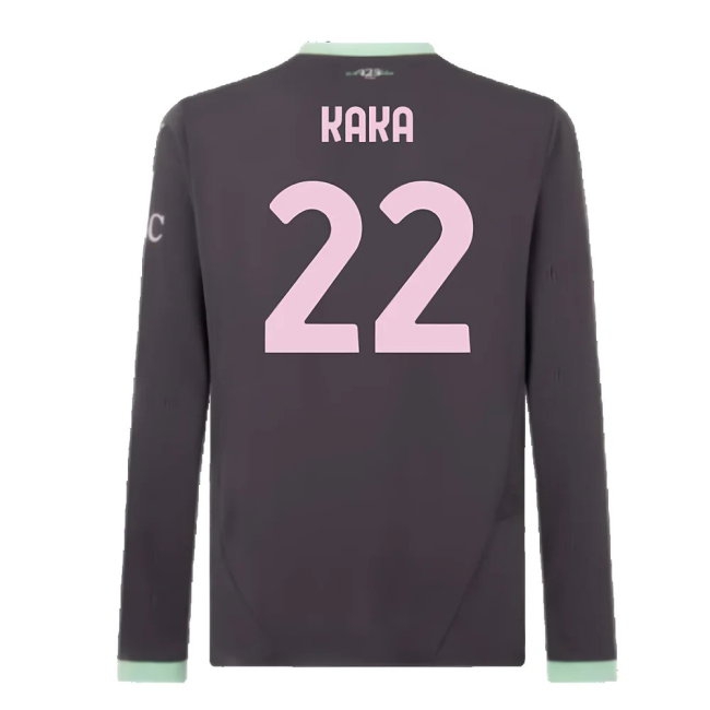 2024-2025 AC Milan Third Long Sleeve Shirt (Kaka 22) — Shop Online