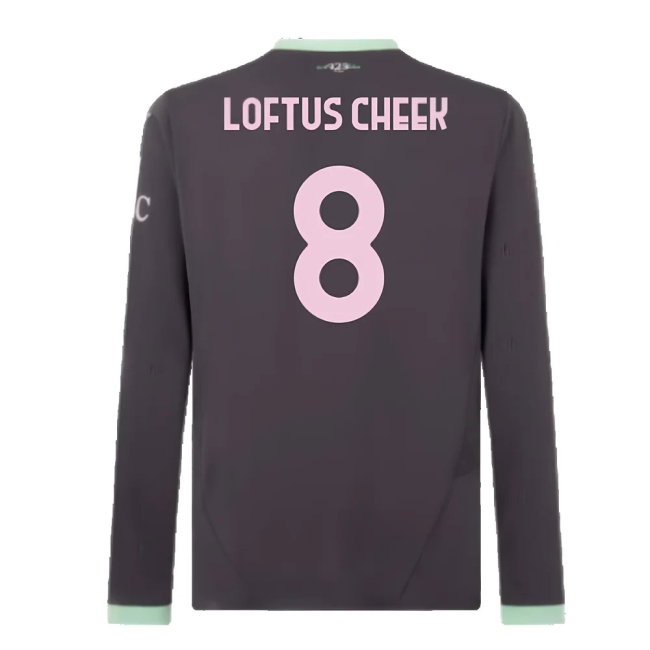 2024-2025 AC Milan Third Long Sleeve Shirt (Loftus Cheek 8) — Buy Online