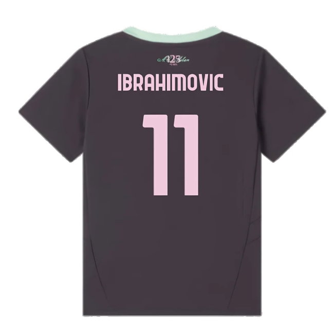 2024-2025 AC Milan Third Mini Kit (Ibrahimovic 11) — Buy Now