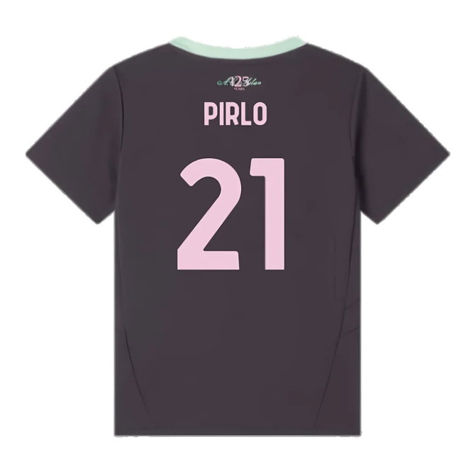 2024-2025 AC Milan Third Mini Kit (Pirlo 21) — Shop Online