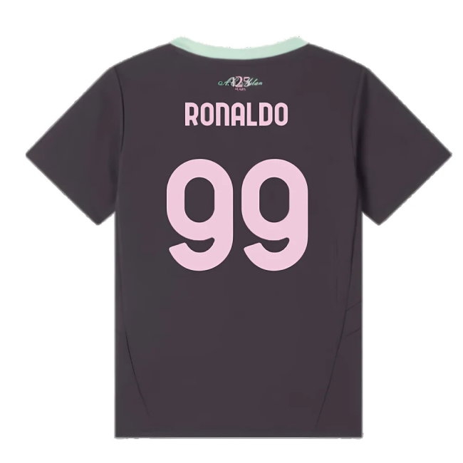 2024-2025 AC Milan Third Mini Kit (Ronaldo 99) — Buy Now