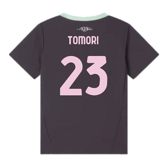 2024-2025 AC Milan Third Mini Kit (Tomori 23) — Shop Online