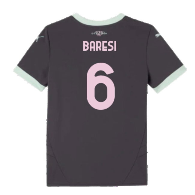 2024-2025 AC Milan Third Shirt (Kids) (Baresi 6) — Buy Online