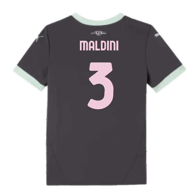 2024-2025 AC Milan Third Shirt (Kids) (Maldini 3) — Buy Now